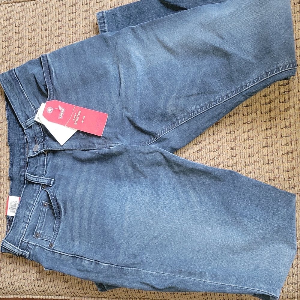 Levi's 2 way stretch athletic fit blue jeans, sz 30x30
